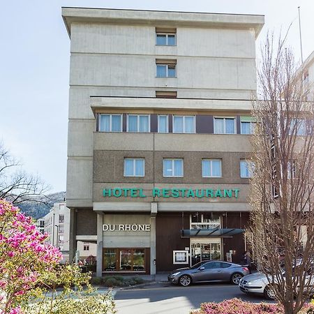 Hotel Du Rhone Sion Exterior foto